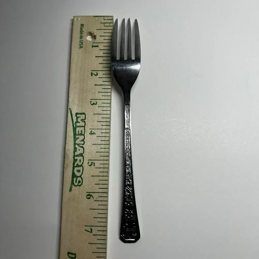 Vintage Interpur Florenz Stainless Dinner Fork 7 1/2